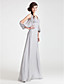  MIRA - Vestido de Dama de honor de Gasa
