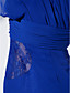  RACHEL - Robe de Soirée Mousseline Dentelle