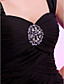  JAZMIN - kjole til cocktail i chiffon og satin