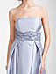  A-line Strapless Knee-length Taffeta Bridesmaid Dress
