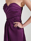  A-line Sweetheart Floor-length Satin Bridesmaid Dress