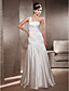  TORI - Abito da Sposa in Raso e Pizzo