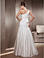  TORI - Abito da Sposa in Raso e Pizzo