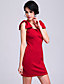  TS Bow on Shoulders Modern Dress (More Colors)