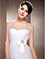  A-line Tulle Wedding Dress With Straps And Sweep/Brush Train