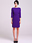  ts Einfachheit Open-Back-Bleistift Kleid