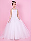  ISGARD - Kleid für Blumenmädchen aus Organza und Satin