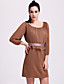  TS Elegant Ruffle Waist Dress