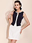  TS Metal Decor Neckline Butterfly Shape Sheath Dress (More Colors)