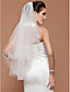  One-tier Tulle Fingertip Veil With Cut Edge (More Colors Available)