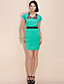  TS Leather Collar Belted Dress (More Colors)