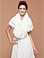  Faux Fur Wedding Shawl