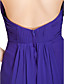  Sheath/Column Halter Floor-length Chiffon Bridesmaid Dress