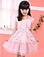  a-linje scalloped bomull jente kjole