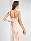  Sheath/ Column One Shoulder Floor-length Chiffon Evening Dress
