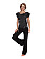  Dancewear Viscose With Mini Spots Yoga Outfit For Ladies More Colors