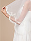  Gorgeous 1 Layer Waltz Length Wedding Veil