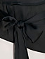  TS Asymmetrical Color Blocking  Dress