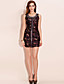  TS Chain Tassel Embellished Mesh Bodycon Dress (More Colors)