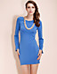  TS Open Back Slim Jersey Dress (More Colors)