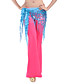  poliestere dancewear con lustrini cintura danza del ventre sciarpa / per le signore