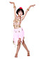  dancewear chiffon met munten / pailletten prestaties buikdans outfits voor kinderen meer kleuren