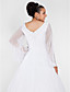  NYLA - Kleid für die Braut aus Chiffon (Übergrösse)