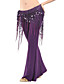  poliestere dancewear con lustrini cintura danza del ventre sciarpa / per le signore