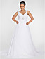  TANIA - Abito da Sposa in Chiffon (Taglia Forte)
