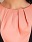  ts kvinners vintage to stykker som ruffle kjole