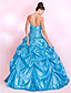  Ball Gown Strapless Floor-length Taffeta Prom Dress