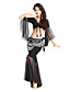  Dancewear Cystal Cotton/Tulle Belly Dance Top And Pant For Ladies More Colors