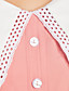  TS Vintage Sleeveless Lapel Swing Dress