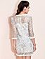  ts nastro pizzo vestito carino