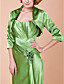  KALI - Kleid für die Brautmutter aus Satin mit Bolerojäckchen
