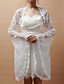  Long Sleeve Lace Special Occasion Jacket/Wedding Wrap(More Colors)