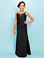  Trumpet/Mermaid Spaghetti Straps Floor-length Satin Junior Bridesmaid Dress