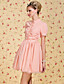  TS VINTAGE Chest Smocking Lace Dress