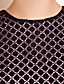  ts vestido de encaje de lunares