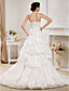  Ball Gown Sweetheart  Court Train Taffeta  Wedding Dress