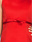  A-line Spaghetti Straps  Floor-length Satin Junior Bridesmaid Dress