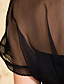  TS VINTAGE Simplicity Sheer Stitching Jersey Dress