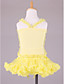  tapas del petti con pettidress a Juego vestido de niña de las flores de gasa