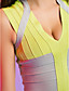  Sheath/Column V-neck Sleeveless Short/Mini Bandage Dress
