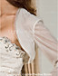  Elegant Long Sleeves Organza and Lace Bridal Jacket/ Wedding Wrap