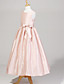  Sweet Sleeveless Taffeta Wedding/Party Flower Girl Dress With Bow