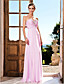  gaine / colonne sweetheart bretelles parole longueur robe de soirée en mousseline de soie avec des perles