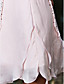  A-line Sweetheart Knee-length Satin Chiffon Cocktail Dress