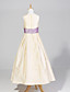  Sweet Sleeveless Taffeta Wedding/Party Flower Girl Dress