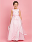  A-line Jewel Floor-length Organza Flower Girl Dress